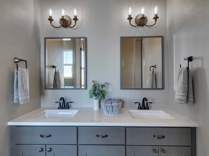 Elegant Vanity and Mirror Combos